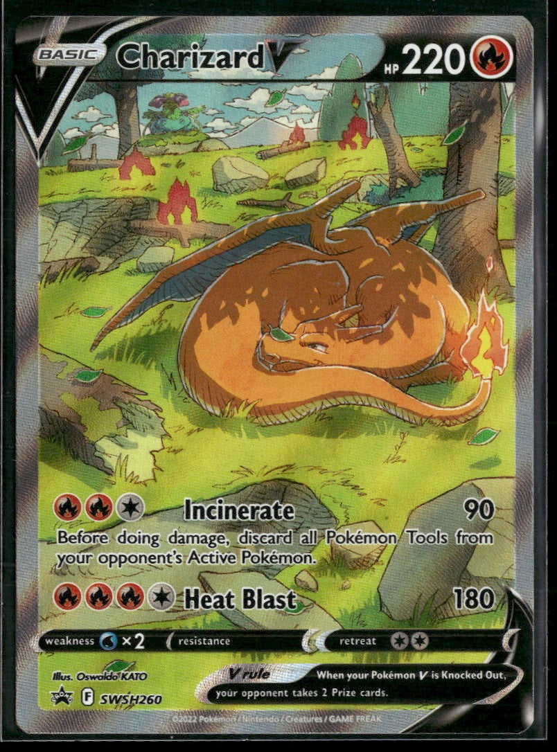 SWSH: Sword & Shield Promo Cards Charizard V #SWSH260