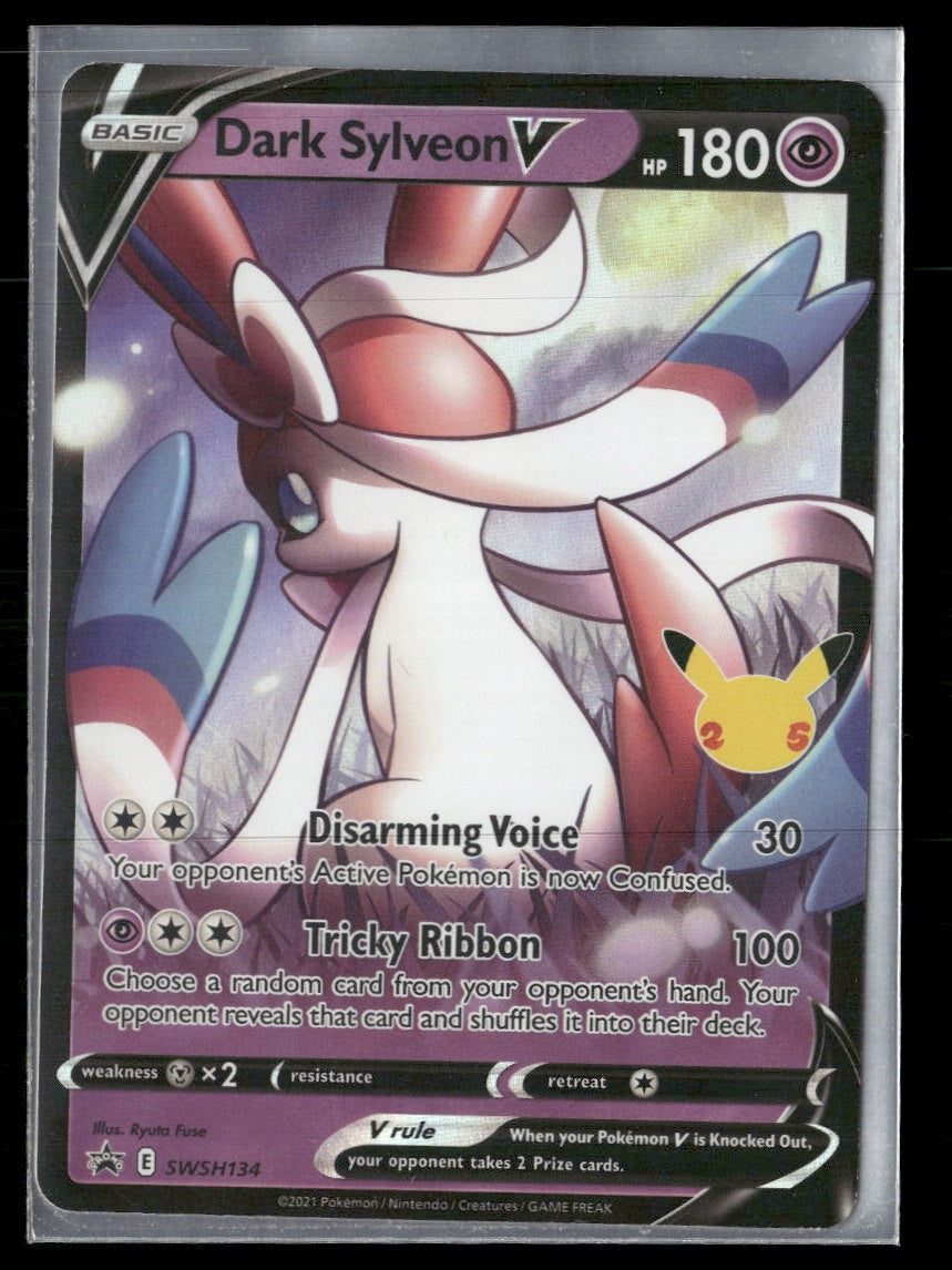 SWSH: Sword & Shield Promo Cards Dark Sylveon V #SWSH134