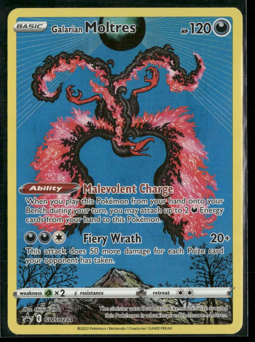 SWSH: Sword & Shield Promo Cards Galarian Moltres #SWSH284