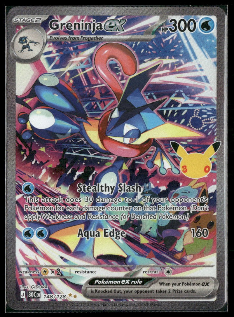 ME: 30th Celebration Greninja ex #148/128