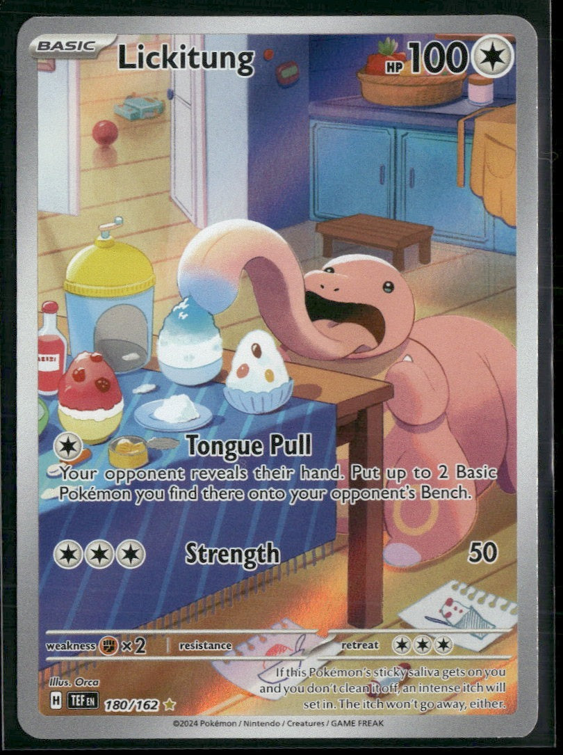 SV05: Temporal Forces Lickitung #180/162