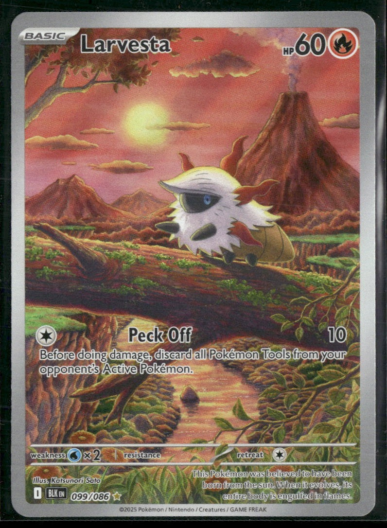 SV: Black Bolt Larvesta #099/086