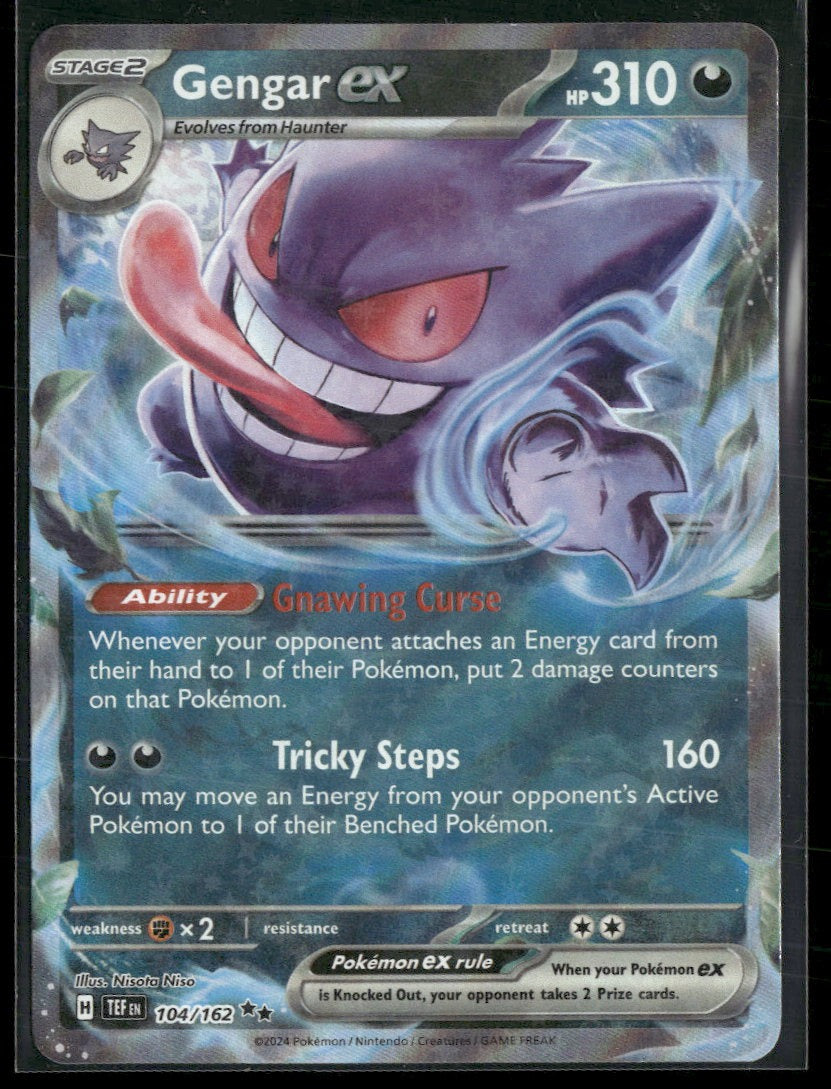 SV05: Temporal Forces Gengar ex #104/162