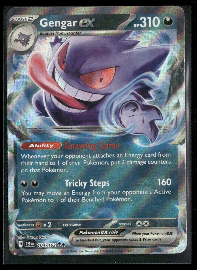 SV05: Temporal Forces Gengar ex #104/162