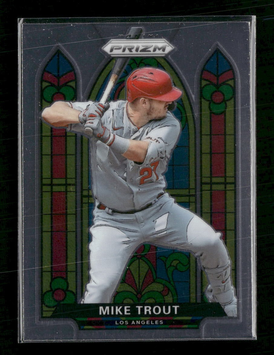 2021 Panini Prizm Stained Glass Mike Trout #SG-1