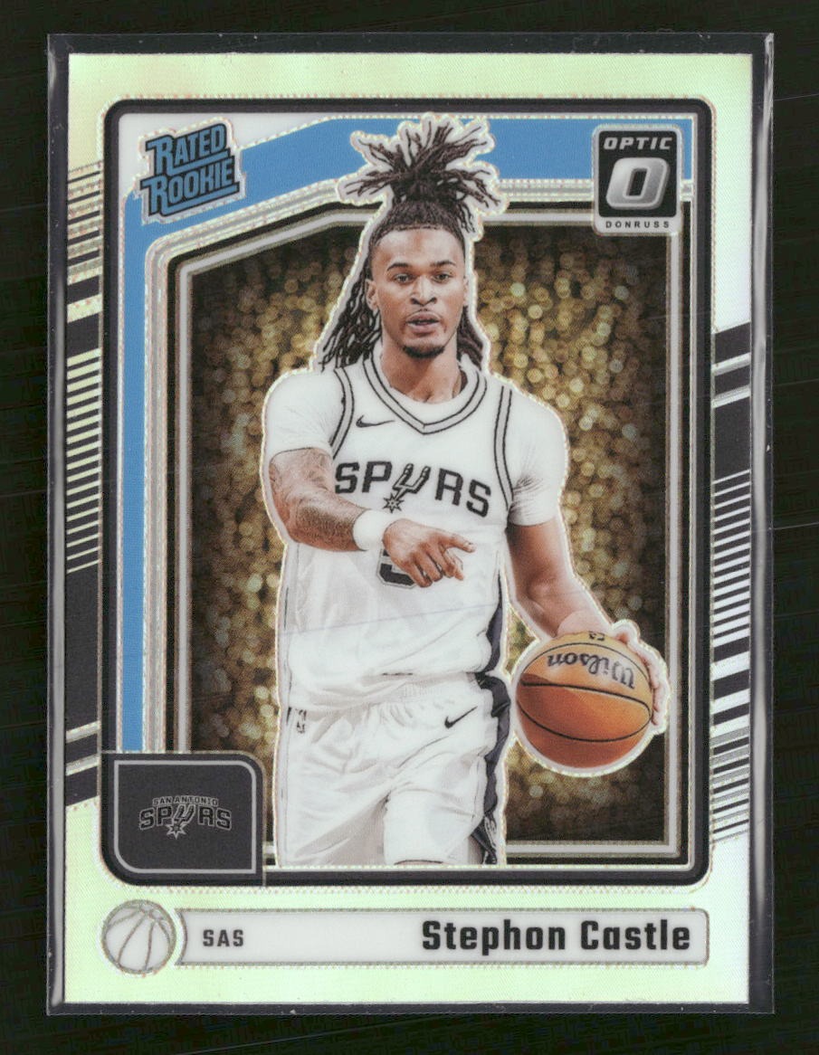2024-25 Donruss Optic Holo Stephon Castle RC #254