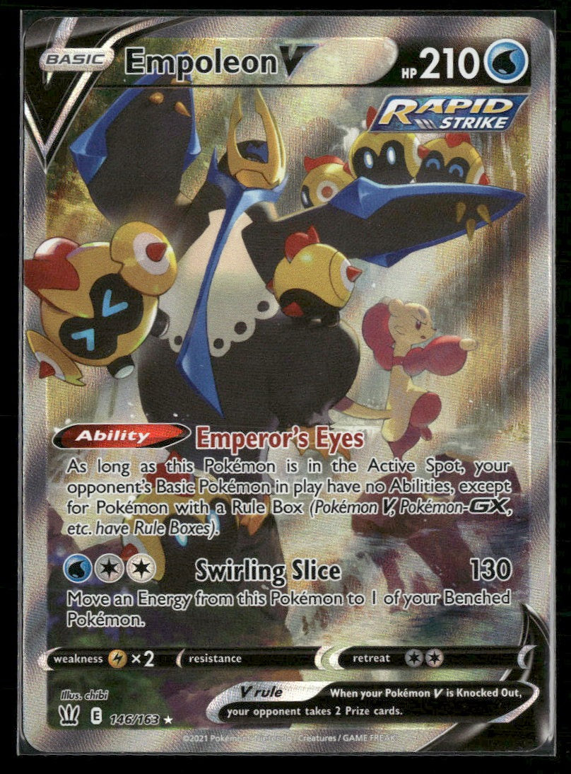 SWSH05: Battle Styles Empoleon V (Alternate Full Art) #146/163