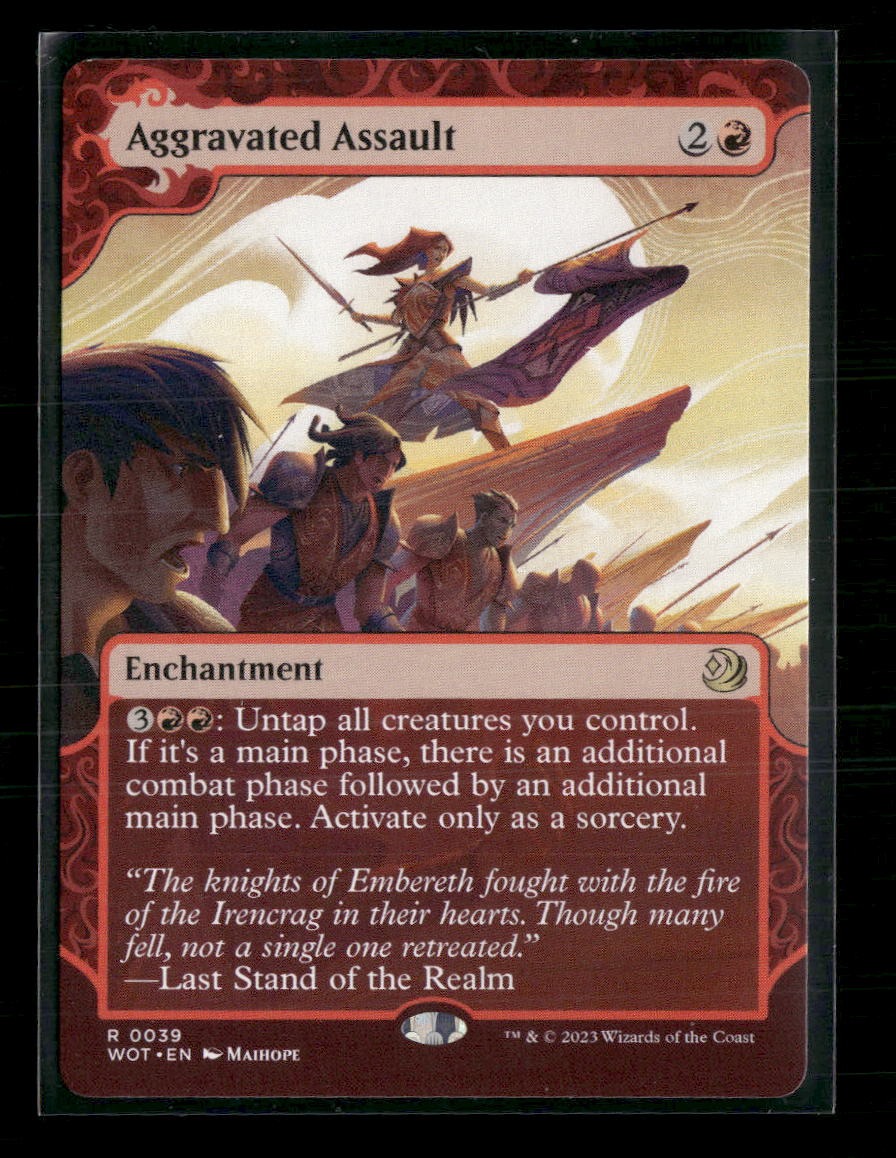 Wilds of Eldraine: Enchanting Tales Aggravated Assault #39