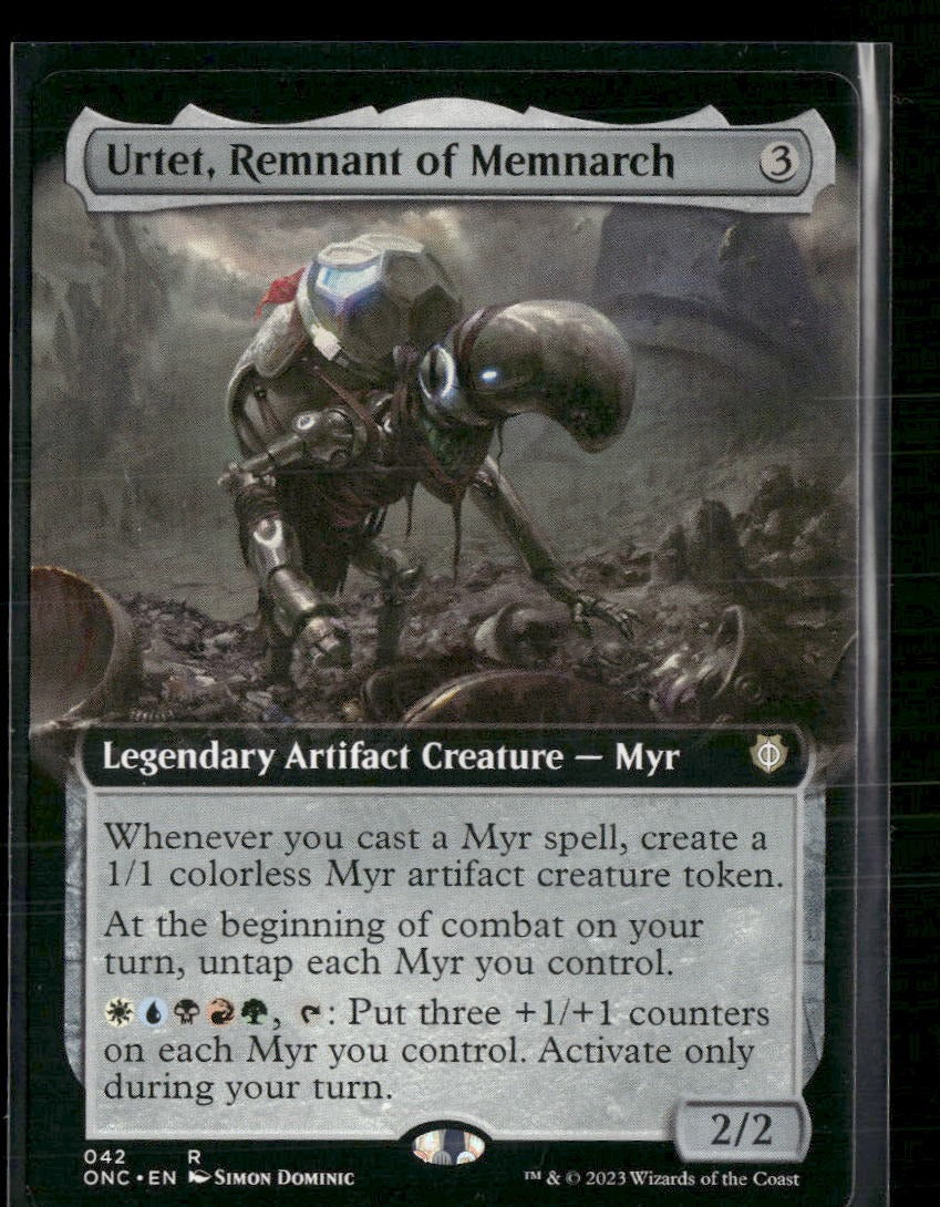Phyrexia: All Will Be One Urtet, Remnant of Memnarch (Extended Art) #42