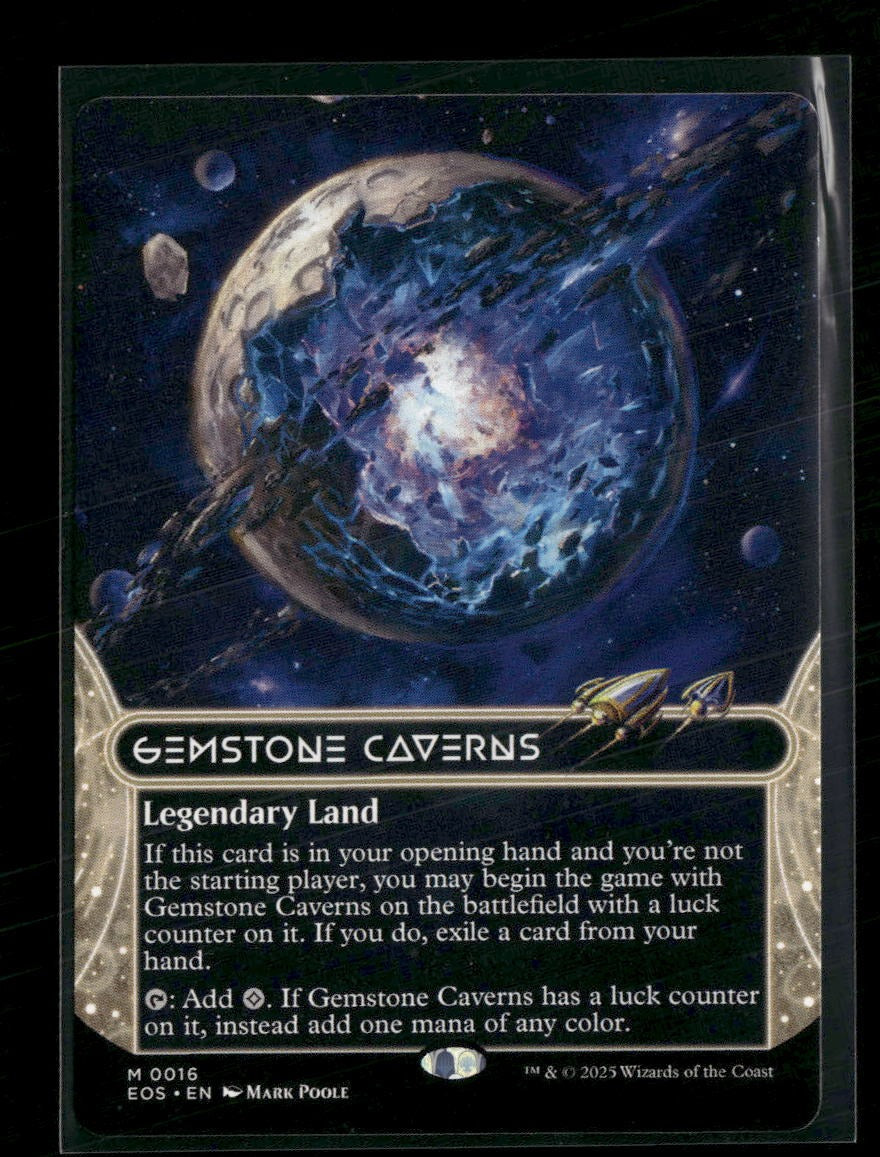 Edge of Eternities: Stellar Sights Gemstone Caverns (0016) (Borderless) #16