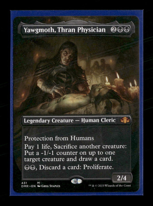 Dominaria Remastered Yawgmoth, Thran Physician (Borderless) #431
