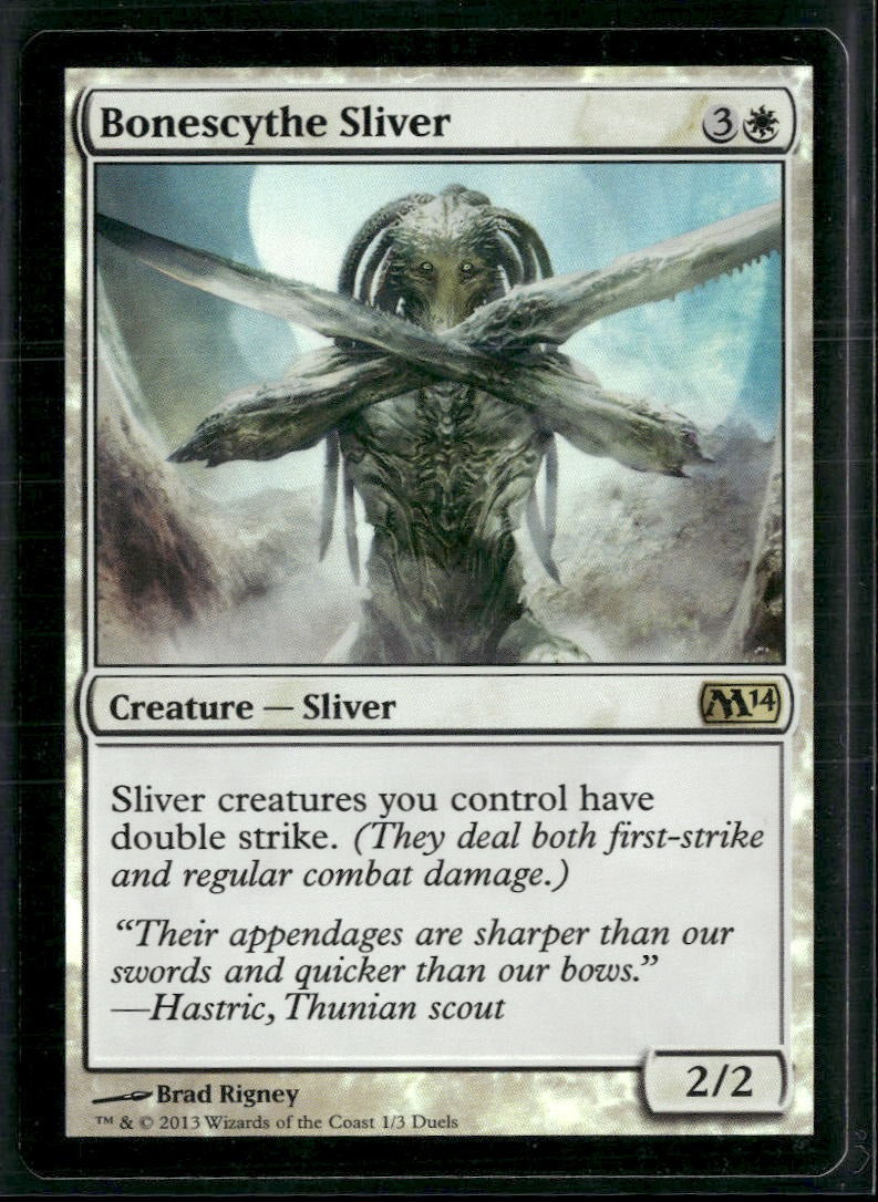 Media Promos Bonescythe Sliver Foil #1