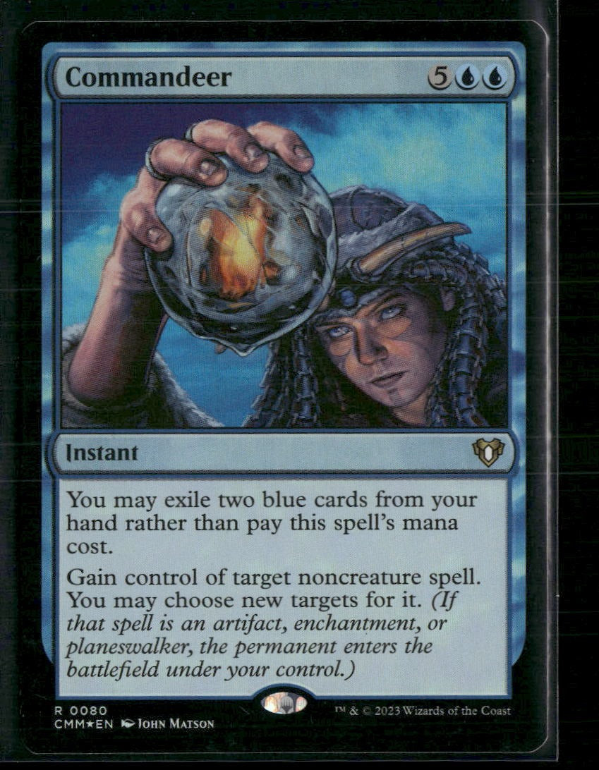 Commander Masters Commandeer Foil #80