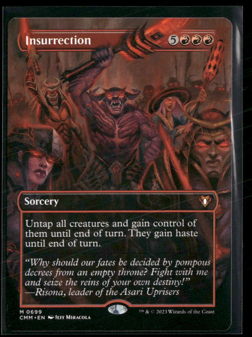 Commander Masters Insurrection (Borderless) #699