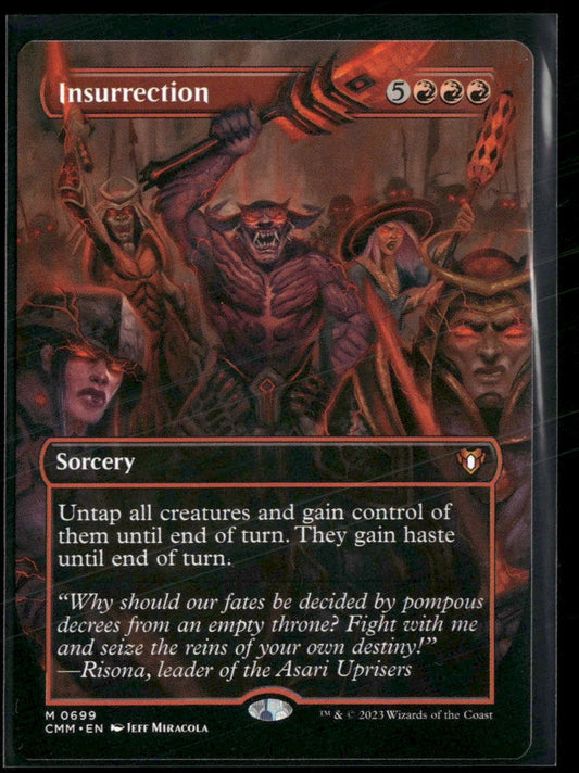 Commander Masters Insurrection (Borderless) #699