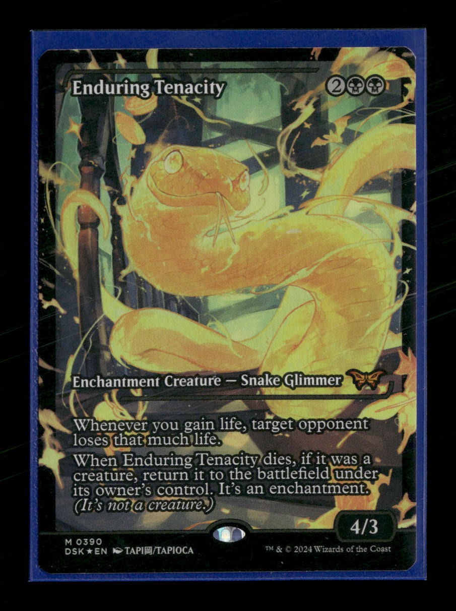 Duskmourn: House of Horror Enduring Tenacity (Showcase) Foil #390