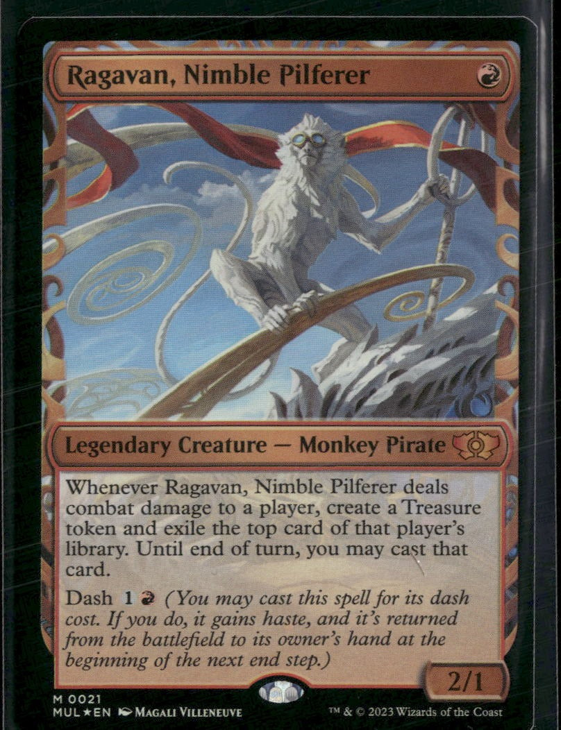 March of the Machine: Multiverse Legends Ragavan, Nimble Pilferer Foil #21