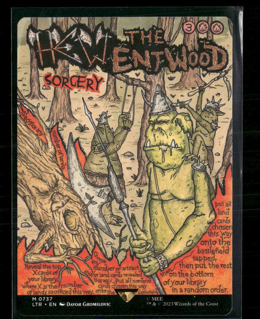 Universes: LTR Tales of Middle-earth Hew the Entwood (Borderless Poster) #737