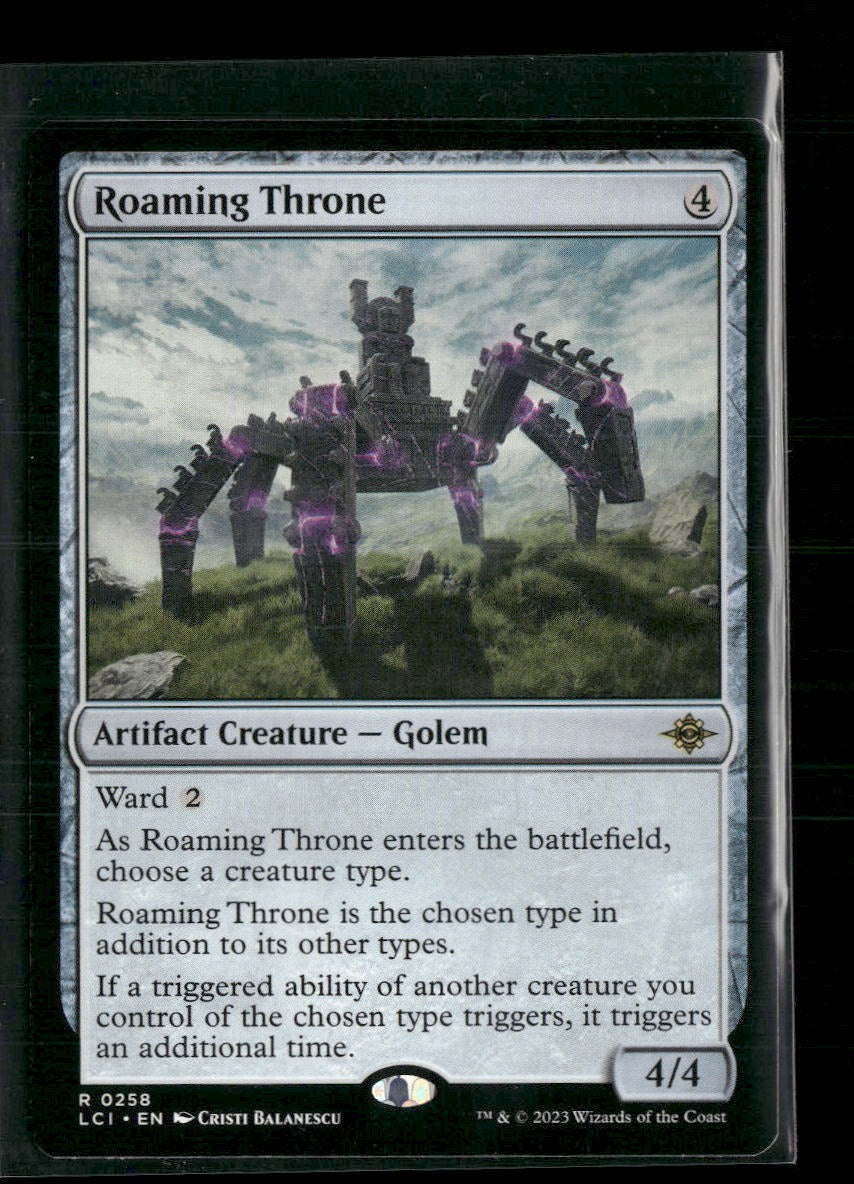 The Lost Caverns of Ixalan Roaming Throne #258