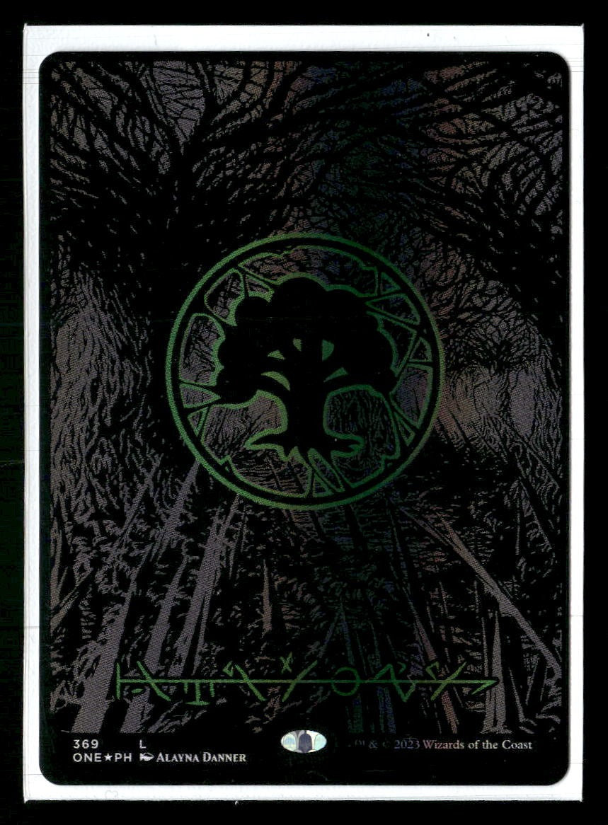 Phyrexia: All Will Be One Forest (Phyrexian) #369