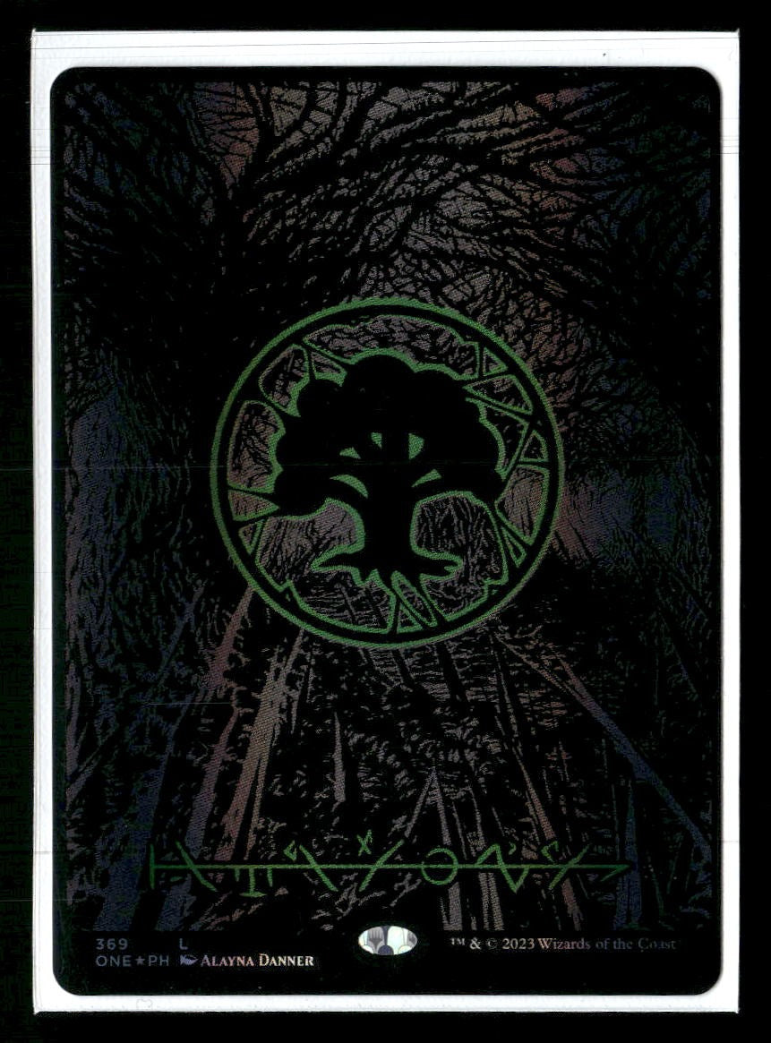 Phyrexia: All Will Be One Forest (Phyrexian) #369