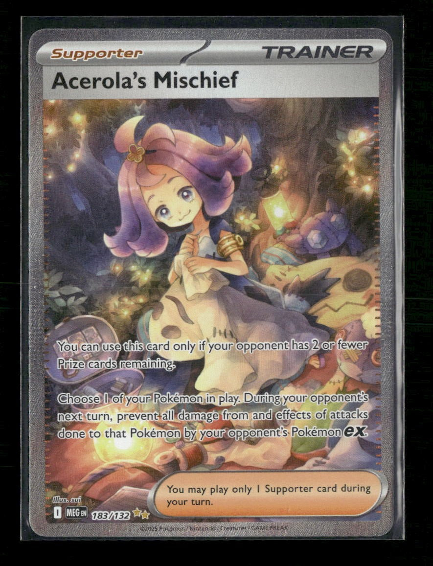 ME01: Mega Evolution Acerola's Mischief #183/132