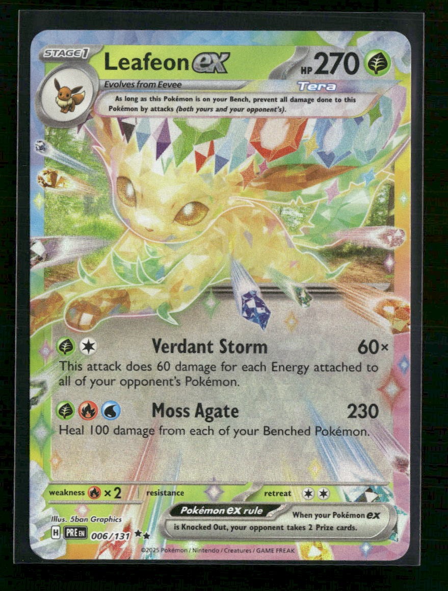 SV: Prismatic Evolutions Leafeon ex #006/131