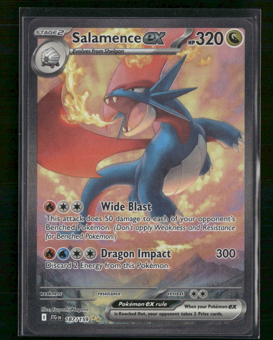 SV09: Journey Together Salamence ex #187/159