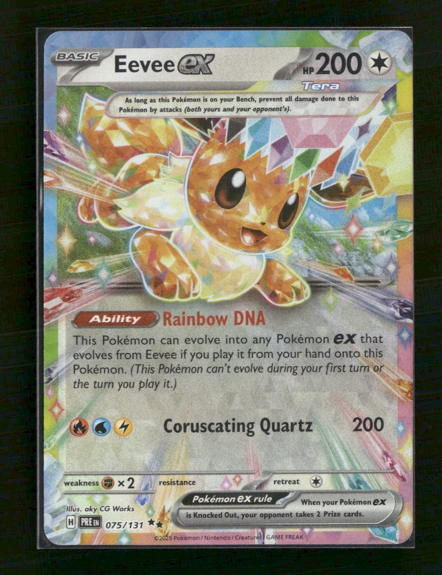 SV: Prismatic Evolutions Eevee ex #075/131