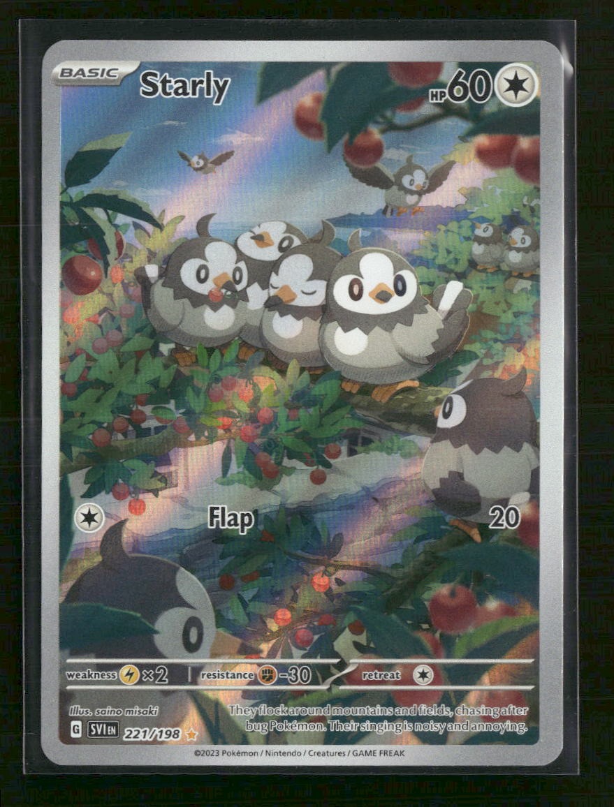 SV01: Scarlet & Violet Base Set Starly #221/198
