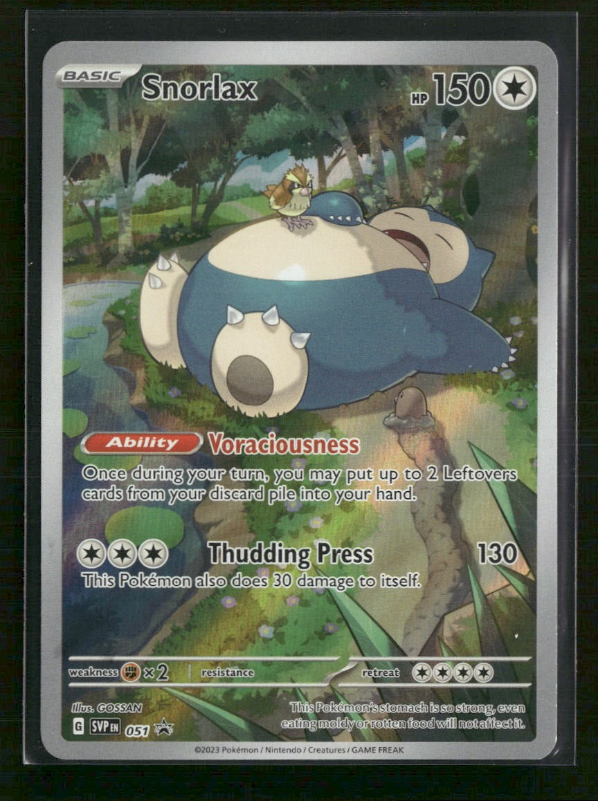 SV: Scarlet & Violet Promo Cards Snorlax #051