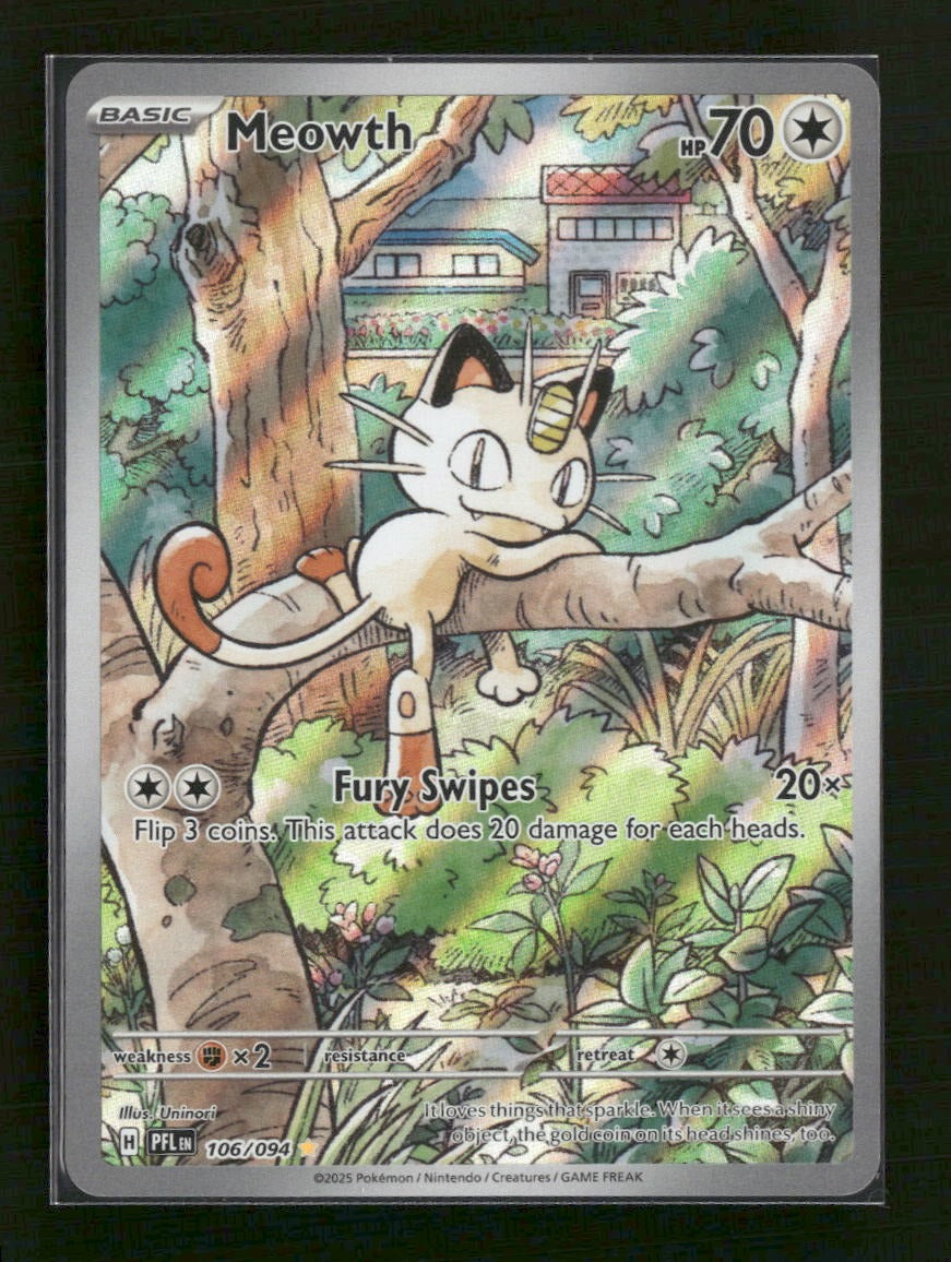 ME02: Phantasmal Flames Meowth #106/094