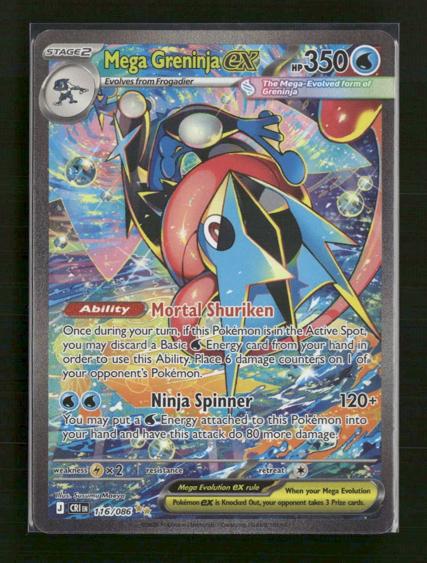 ME04: Chaos Rising Mega Greninja ex #116/086