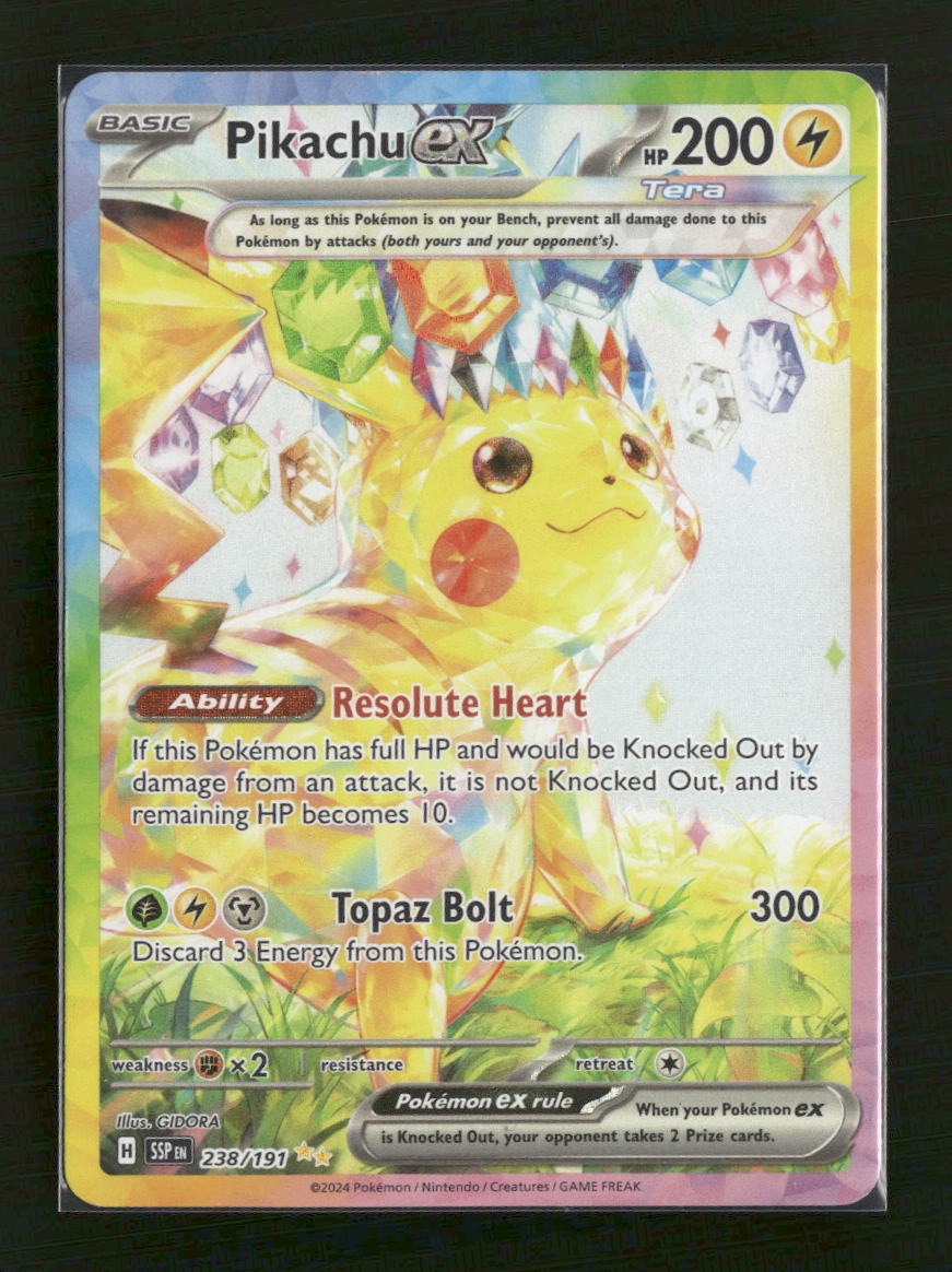 SV08: Surging Sparks Pikachu ex #238/191