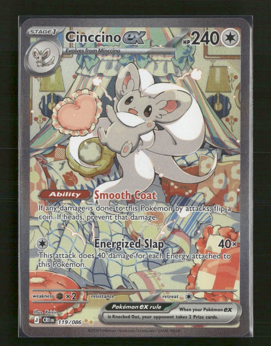 ME04: Chaos Rising Cinccino ex #119/086