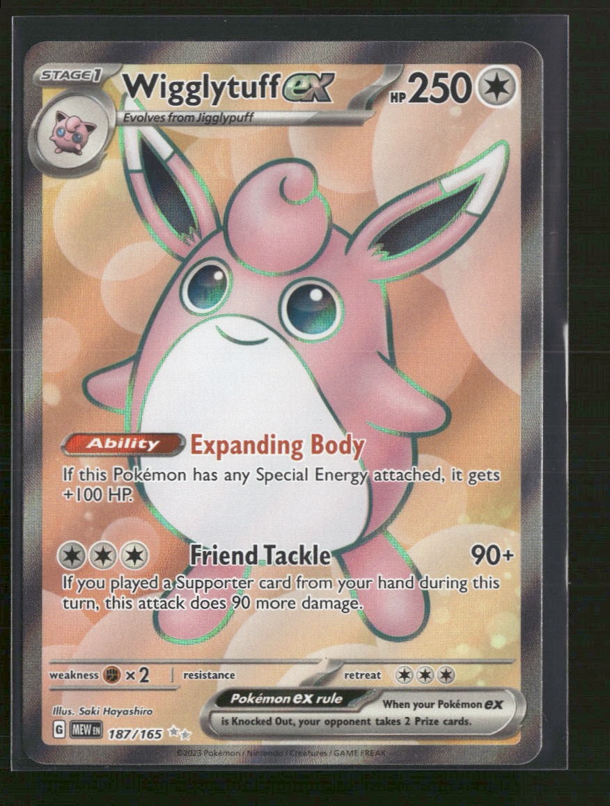 SV: Scarlet & Violet 151 Wigglytuff ex #187/165