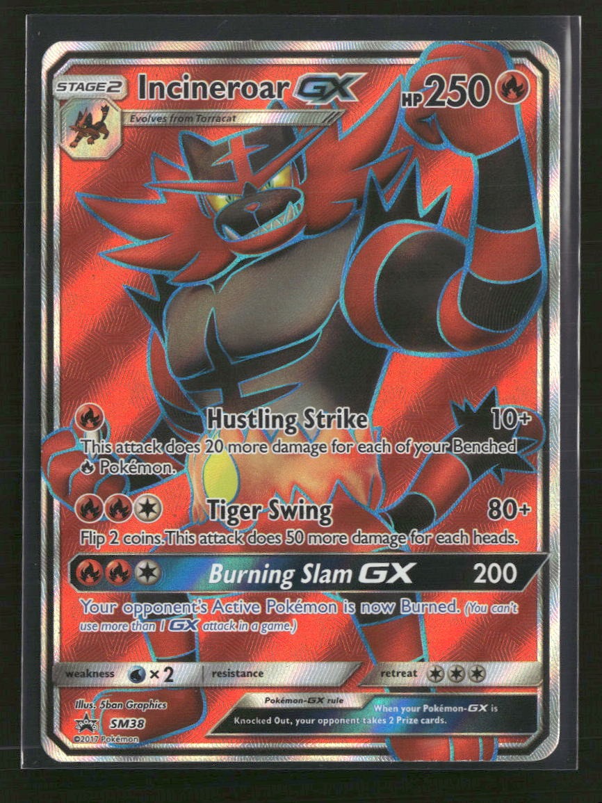 SM Promos Incineroar GX #SM38