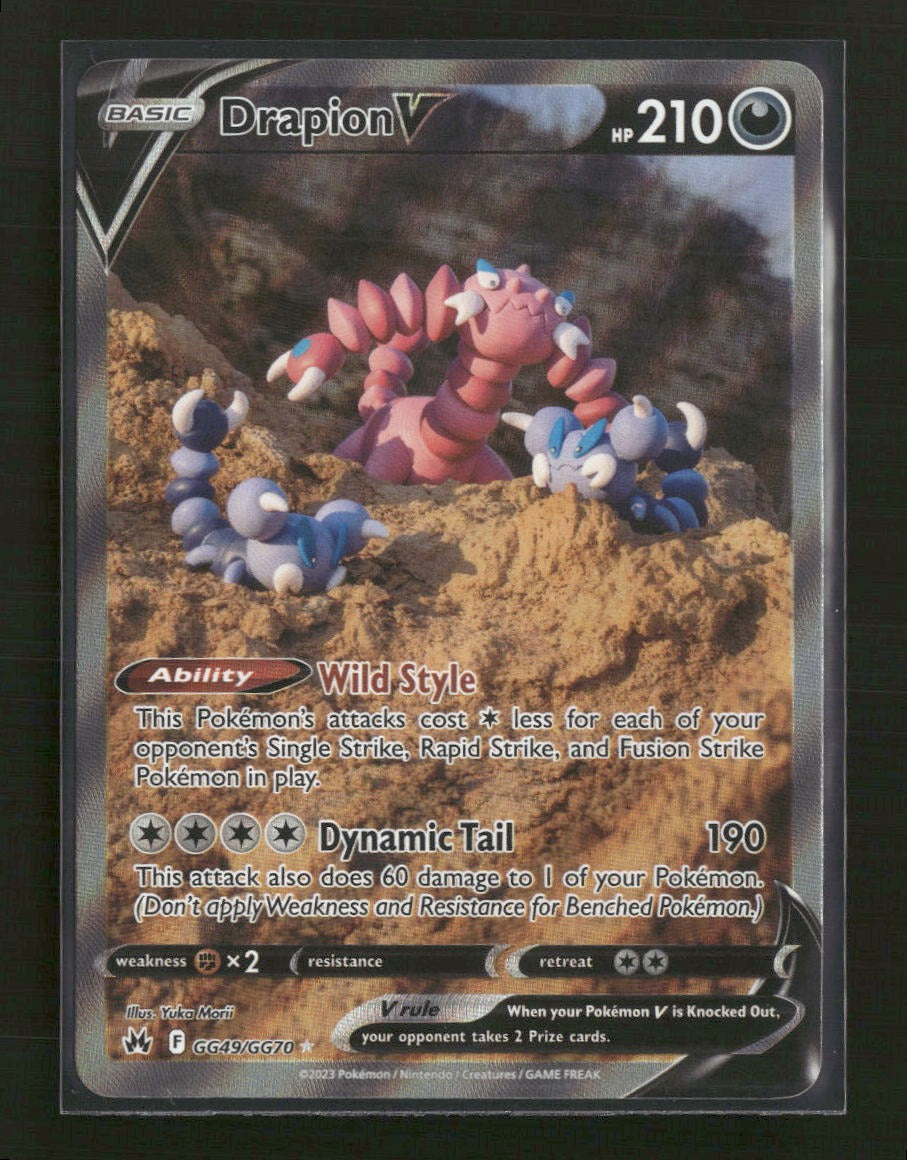 SWSH: Crown Zenith: Galarian Gallery Drapion V #GG49/GG70
