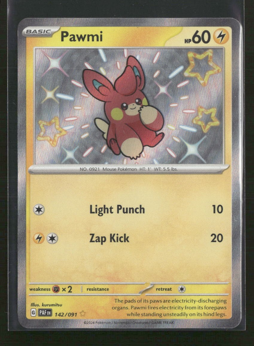 SV: Paldean Fates Pawmi #142/091