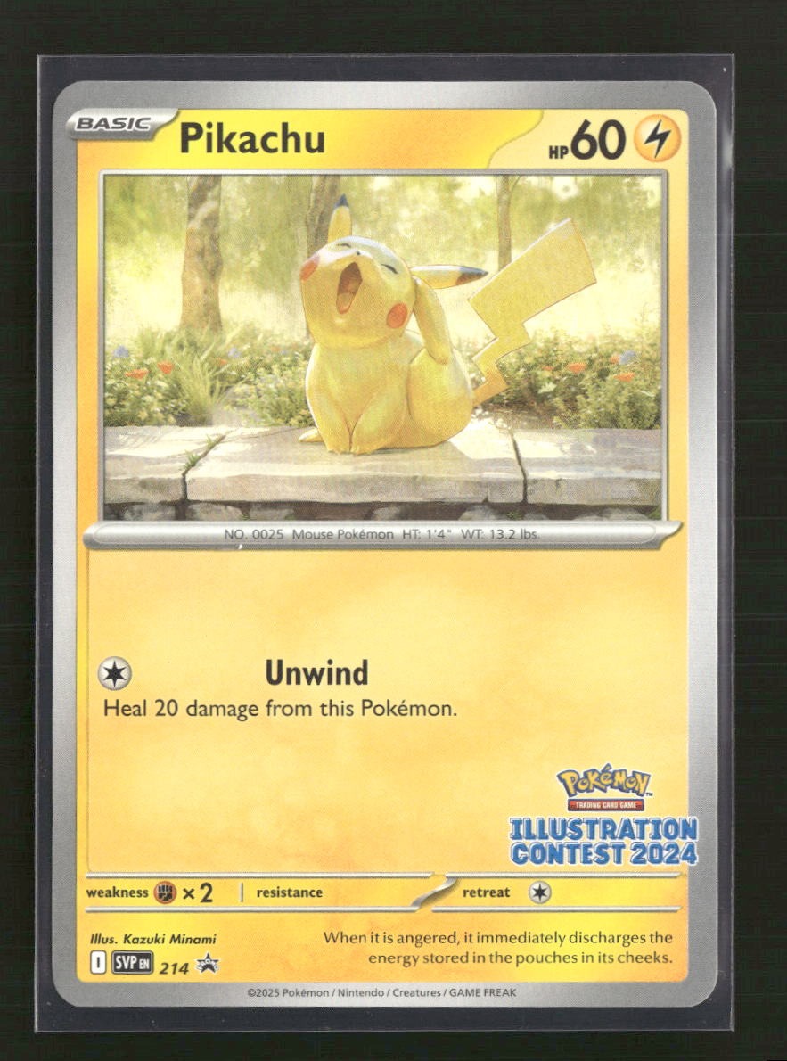 SV: Scarlet & Violet Promo Cards Pikachu #214