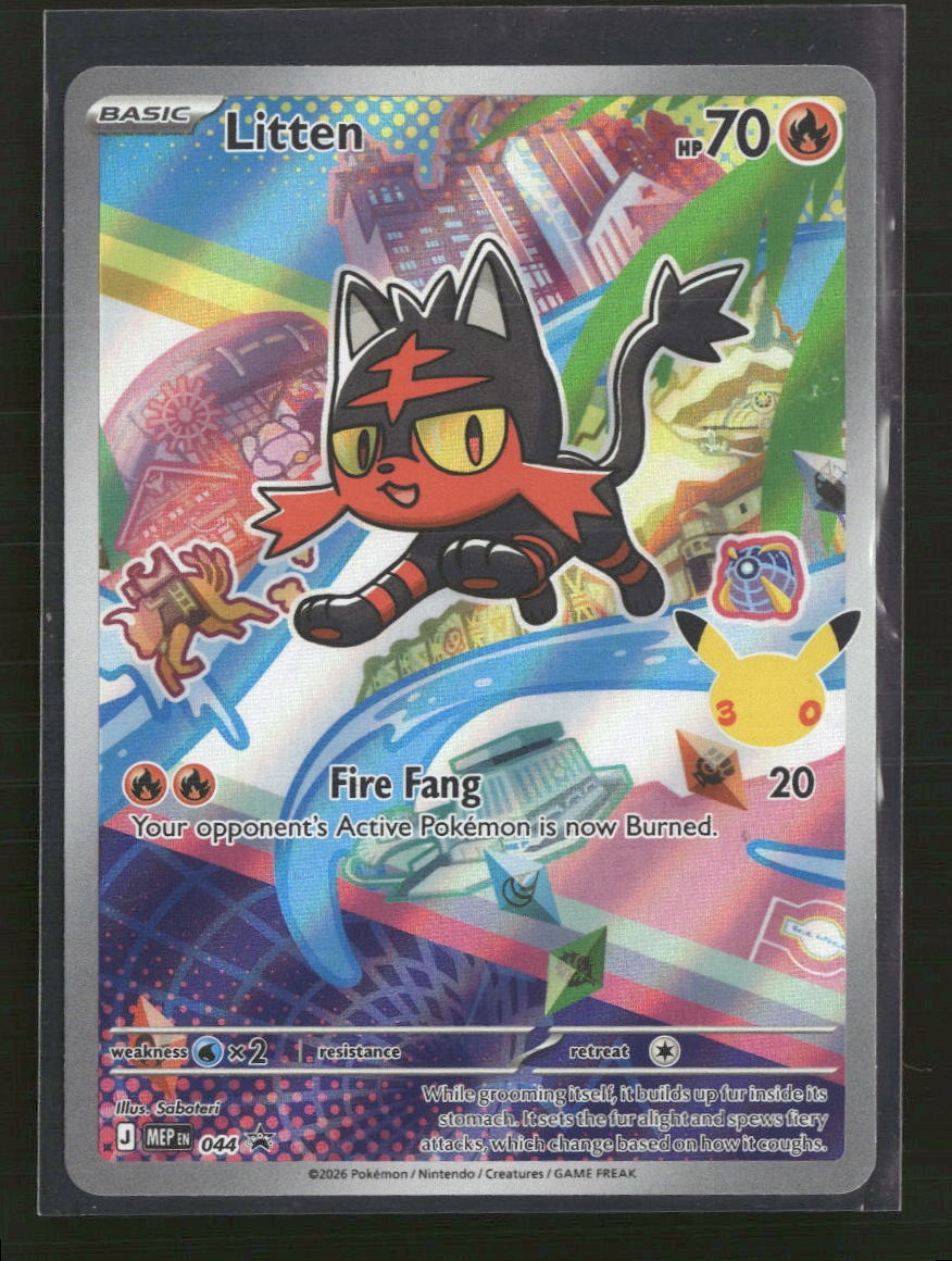 ME: Mega Evolution Promo Litten #044