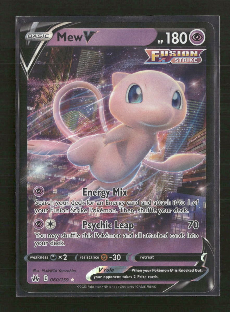 SWSH: Crown Zenith Mew V #060/159