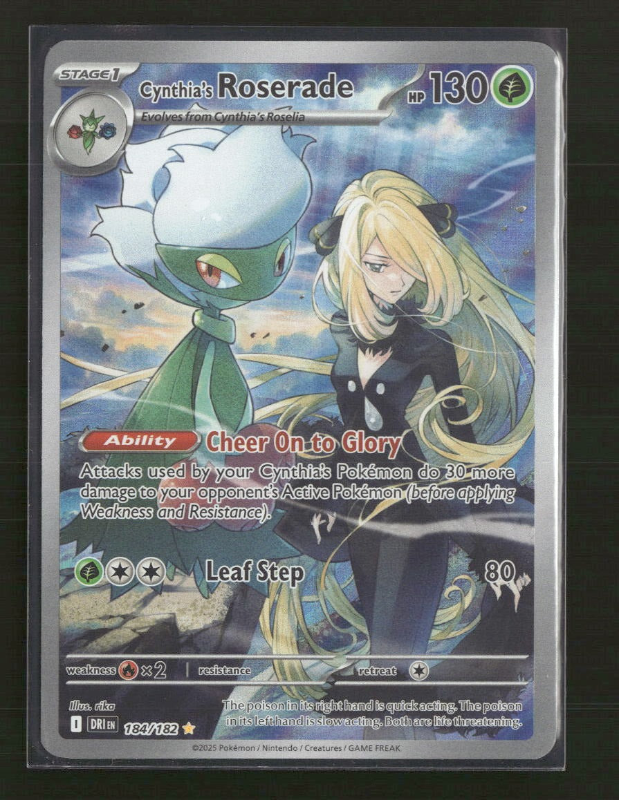 SV10: Destined Rivals Cynthia's Roserade #184/182