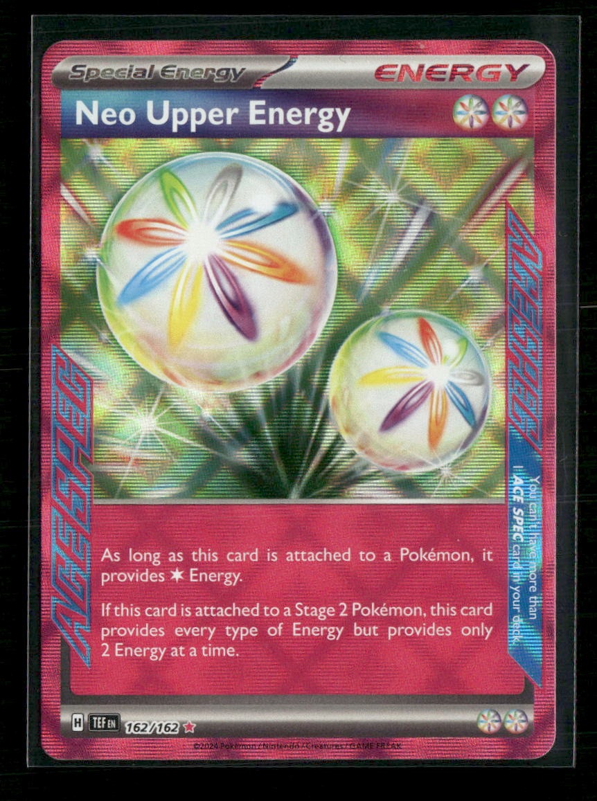 SV05: Temporal Forces Neo Upper Energy #162/162