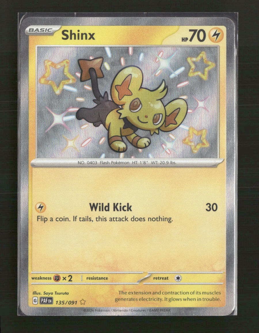 SV: Paldean Fates Shinx #135/091