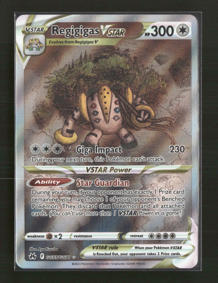 SWSH: Crown Zenith: Galarian Gallery Regigigas VSTAR #GG55/GG70