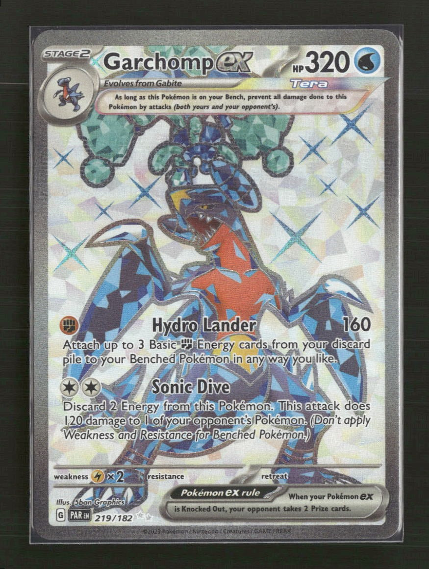 SV04: Paradox Rift Garchomp ex #219/182
