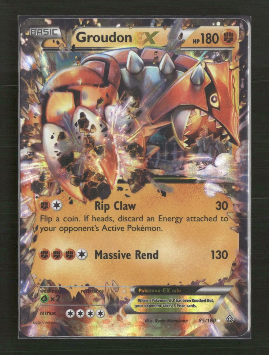 XY - Primal Clash Groudon EX #85/160