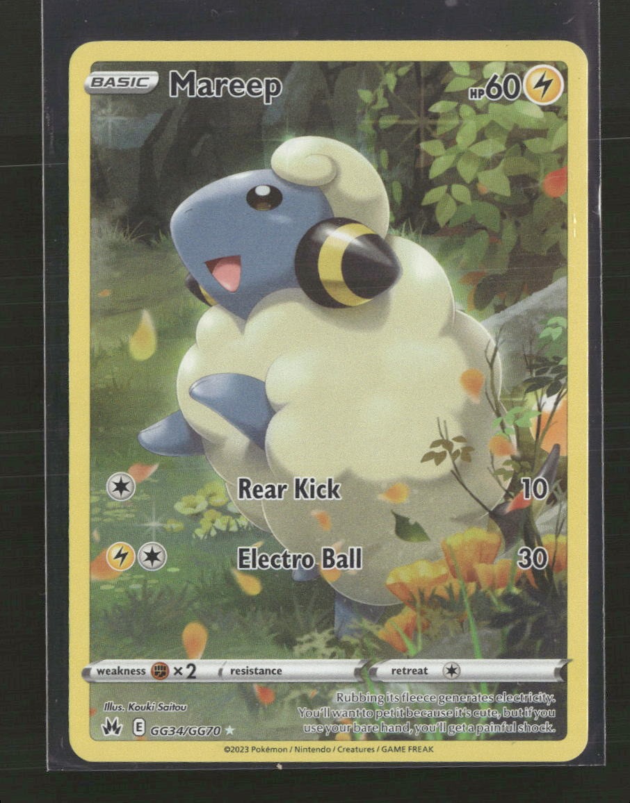SWSH: Crown Zenith: Galarian Gallery Mareep #GG34/GG70