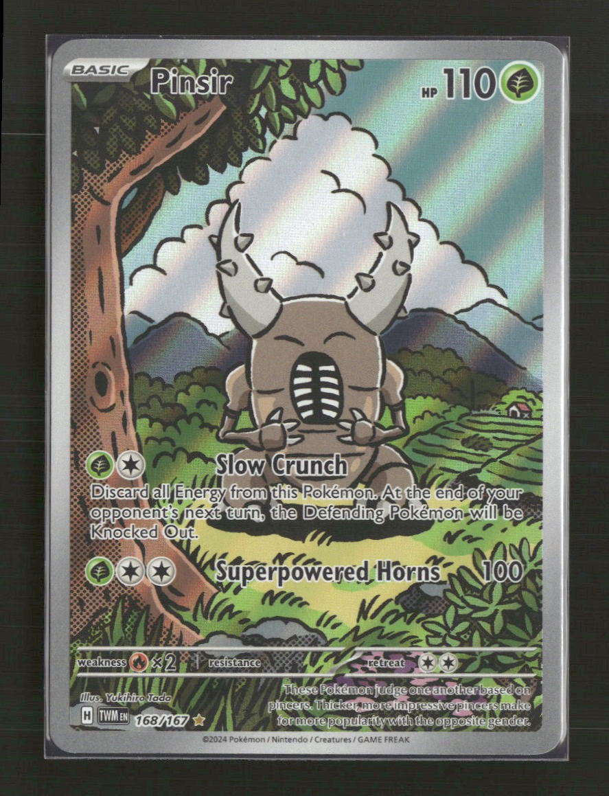 SV06: Twilight Masquerade Pinsir #168/167